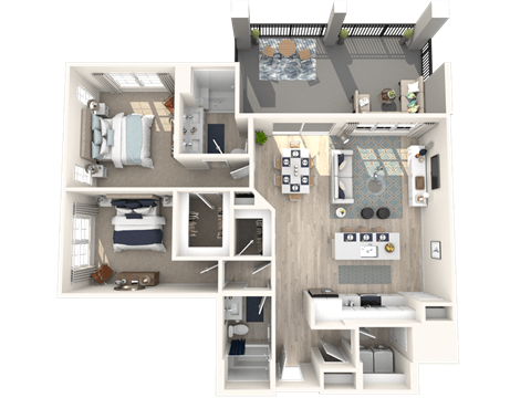 C9 floor plan  at Altis Grand Suncoast, Land O' Lakes, 34638